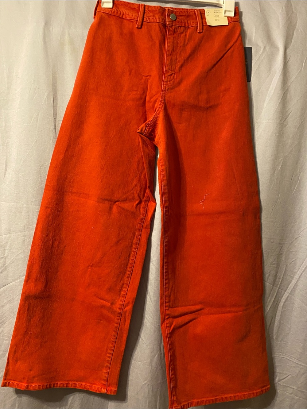 Universal Thread Wide-Leg Pants in Bright Orange